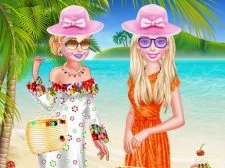 Bff Spring Beach Holiday game background