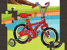 Bicycle Jigsaw game background