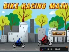 Bike Racing Math game background