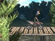 Bike Trial Xtreme Forest game background