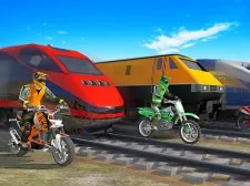Bike Vs. Train game background