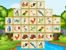 Birds Mahjong Deluxe game background