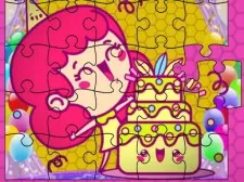 Birthday Girl Jigsaw game background