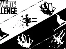 Black & White Ski Challenge game background