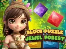 Block Puzzle – Jewel Forest game background