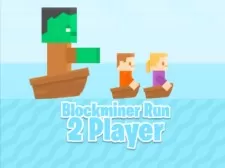 Blockminer Run Two Player game background