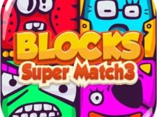 Blocks Super Match3 game background
