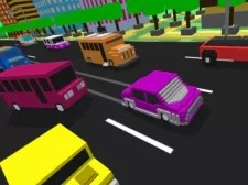 Blocky Highway Racing 2019 game background