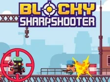 Blocky Sharpshooter game background