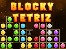 Blocky Tetriz game background