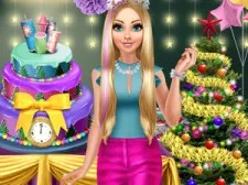 Blondie Winter Party game background