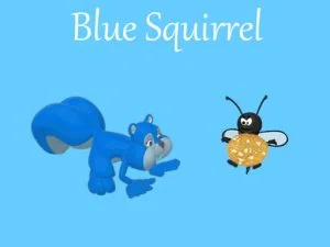 Blue Squirrel game background