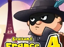 Bob The Robber 4 season 1: France game background