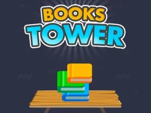 Books Tower game background