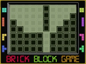 Brick Block Game game background