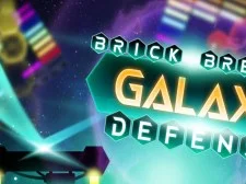 Brick Breaker Galaxy Defense game background
