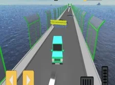 Broken Bridge Ultimate Car Racing Game 3D game background