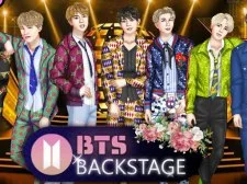 BTS Backstage game background