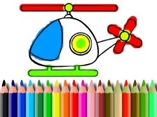 BTS Helicopter Coloring game background
