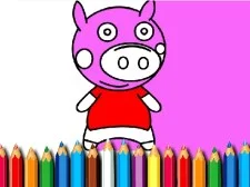 BTS Pig Coloring Book