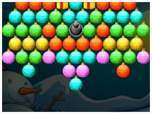 Bubble Shooter Xmas Pack game background