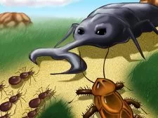 Bug War game background