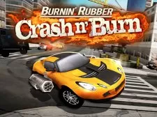 Burnin Rubber Crash n Burn game background