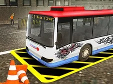 Bus Parking Simulator game background