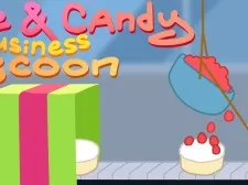 Cake & Candy Business Tycoon game background