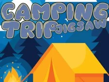 Camping resa pussel game background