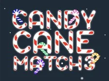 Candy Cane Match 3 game background