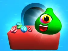 Candy Monsters Puzzle game background