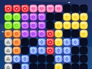 Candy Puzzle Block game background