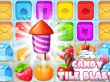 Candy Tile Blast game background