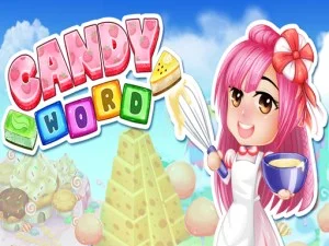 Candy Word game background