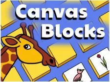 Canvas Blocks game background