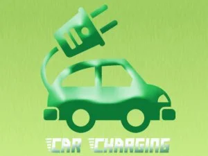 कार चार्जिंग स्टेशन game background