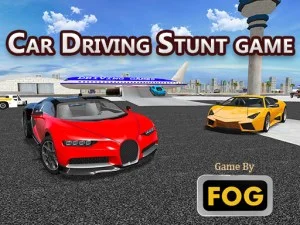 Car Driving Stunt Game game background