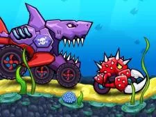 Car Eats Car: Underwater Adventure game background