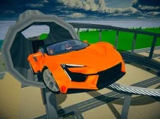Auto-Stunt-Fahren 3d