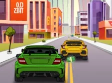 Car Traffic 2D game background