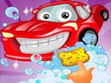 Car Wash Salon game background