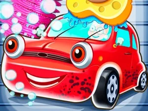 Car Wash game background