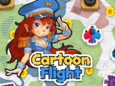 Cartoon Flight game background