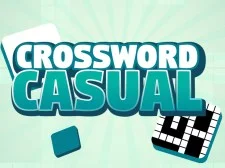 Casual Crossword game background