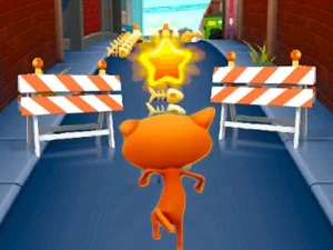 Cat Run game background