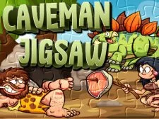 Caveman Jigsaw game background