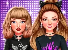 Celebrity E-Girl Fashion game background