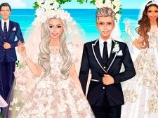 Chic Wedding Salon game background