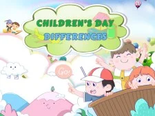 Childrens Day Differences game background